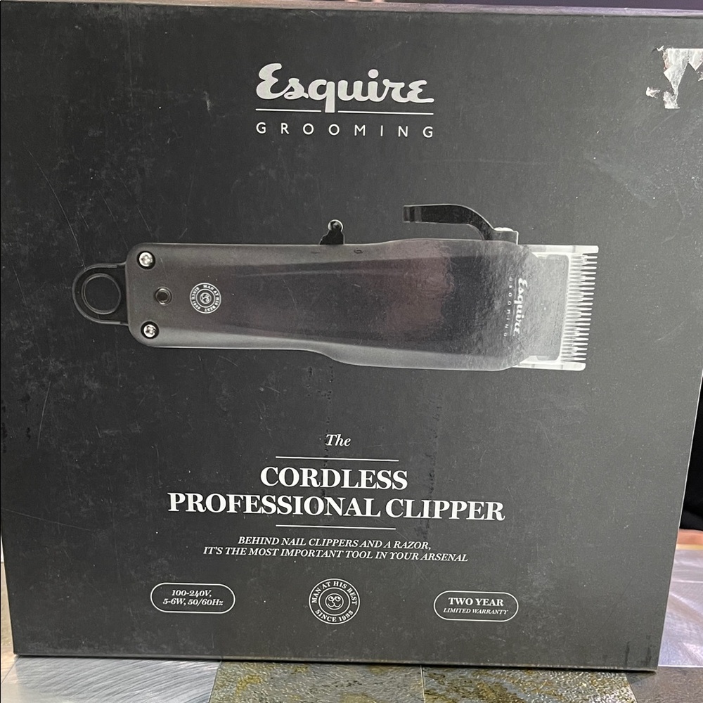 Cordless Clipper in Black